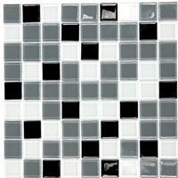 Pastilha Glass Mosaic Vidro Cristal Mix 04 Image