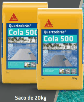 Argamassa Quartzobrás Cola 500 Ultraflexível - Cinza e Branco Image